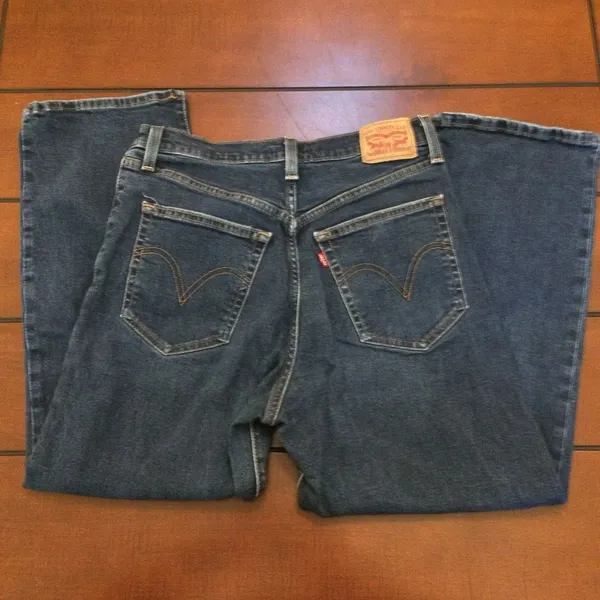 Levi’s ribcage straight ankle distressed 30 - Image 9
