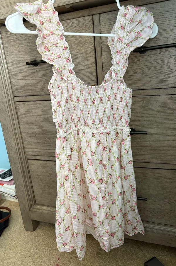 Floral dress Pink Size XS - Image 4