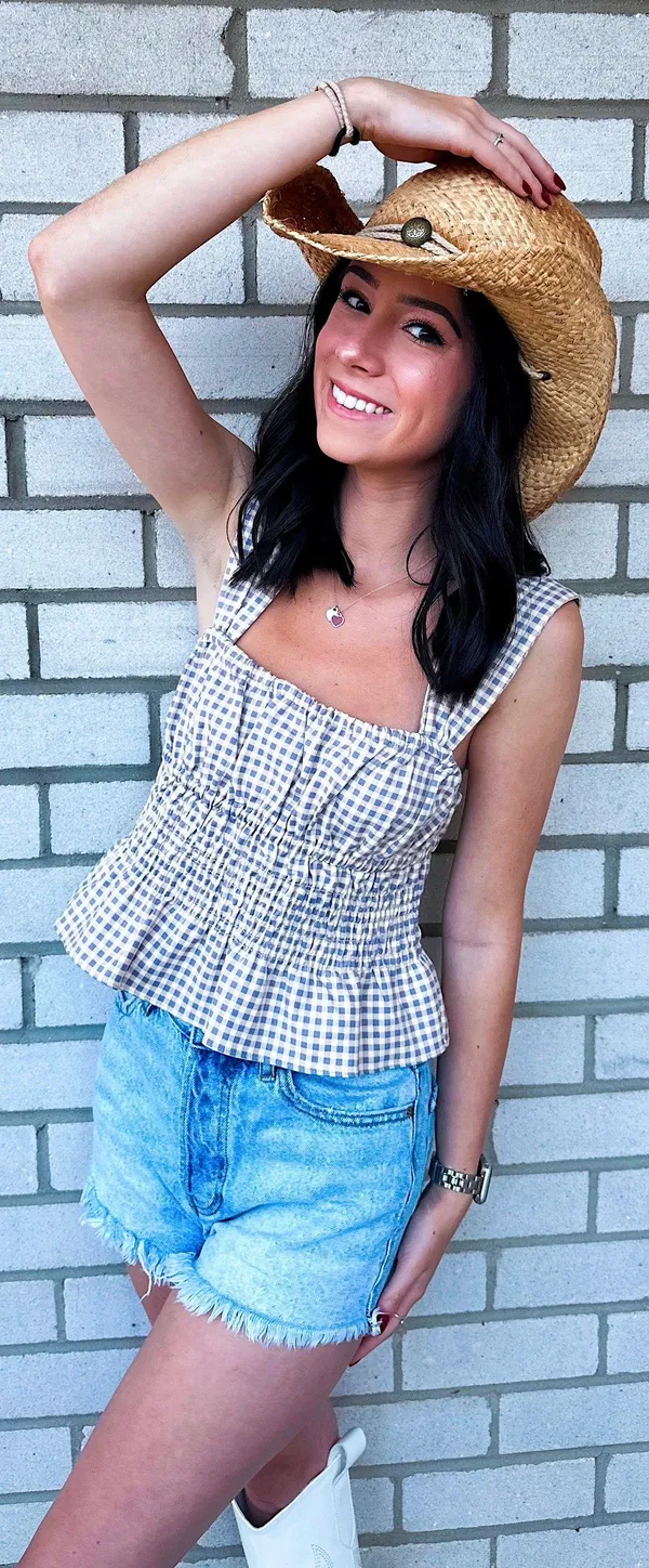 PacSun Light Wash Denim Shorts - Image 2