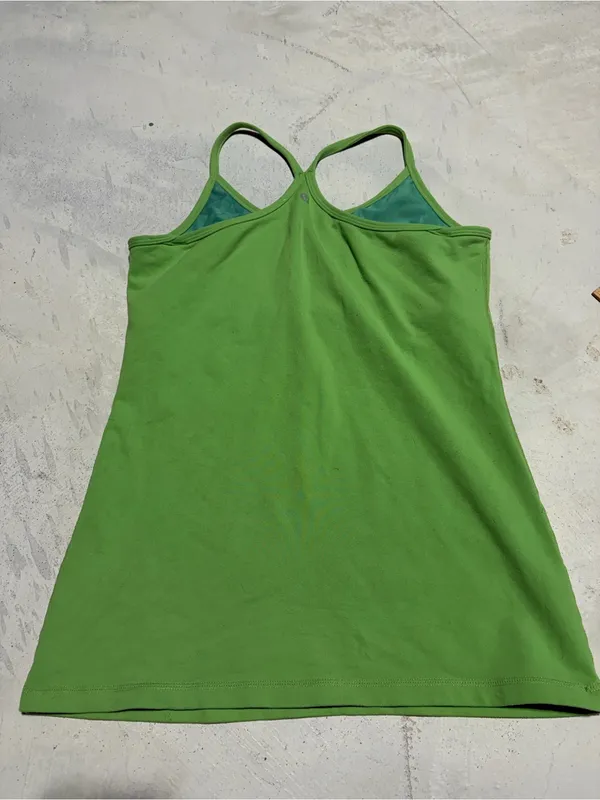 Lululemon Green Strappy Tank Top - Image 6