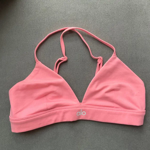 Alo Yoga Splendor Bra Neon Bubblegum XXS - Image 2