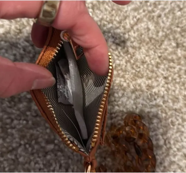 Wristlet wallet Brown - Image 3
