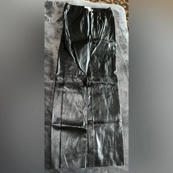 Princess Polly Macey Pants in Black Size 4 - Image 10