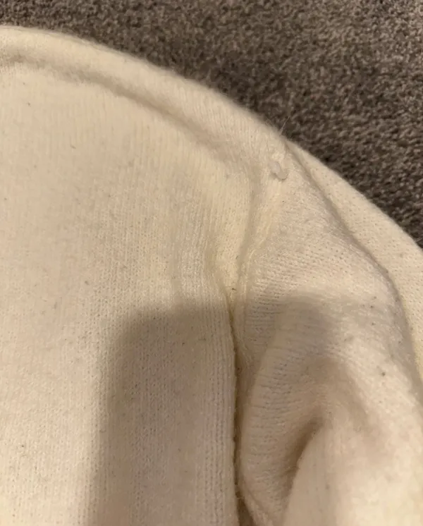 H&M Oversized Creme Sweater - Image 4