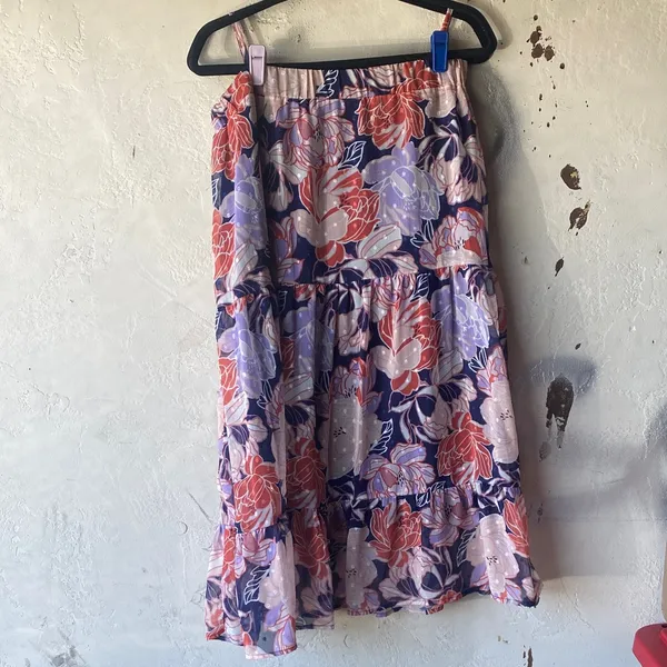Lulu Cottagecore MIDI skirt Set in Pink Sz XL - Image 5
