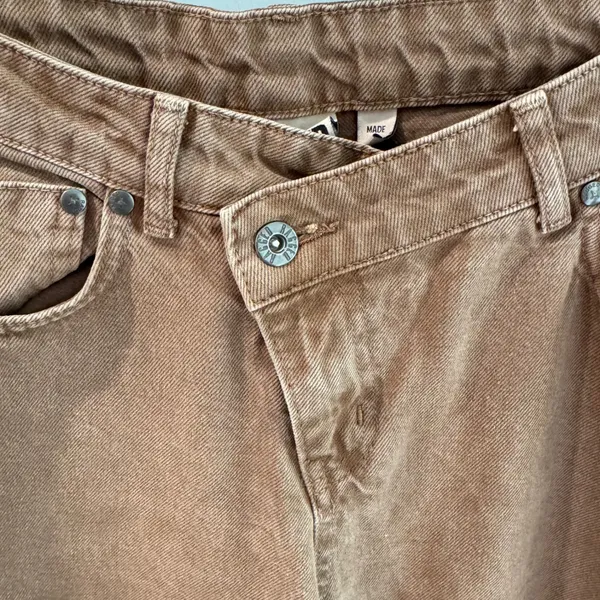 The Ragged Priest Alina Low Rise Baggy Brown Crossover‎ Waist Jeans Size 26 - Image 3