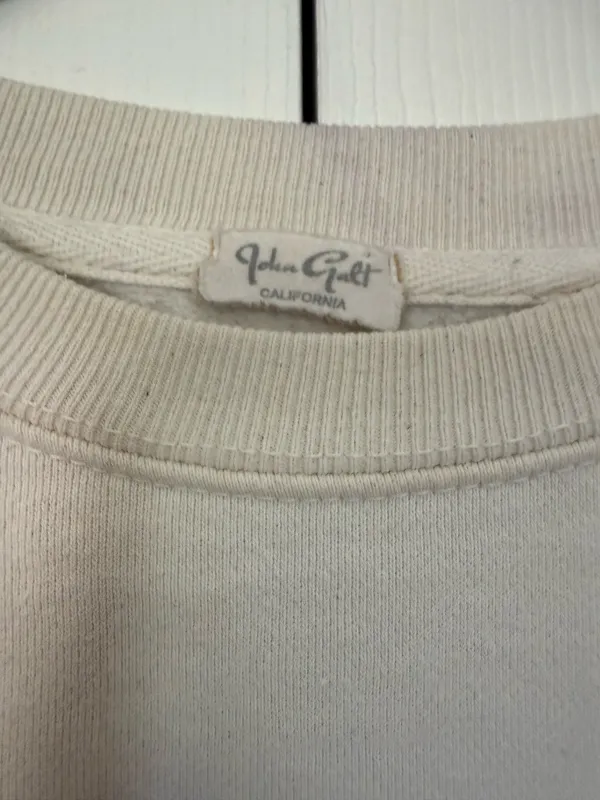 Brandy Melville New York Crewneck Cream - Image 3