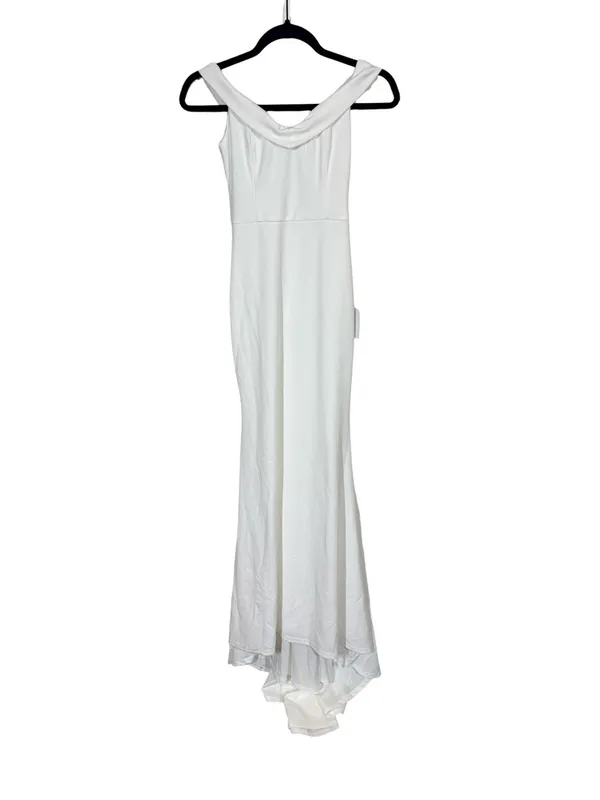 NWT Lulus Arienne White Off-the-Shoulder Mermaid Maxi Dress- Still Full Price - Image 10