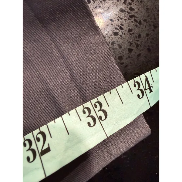 Gymshark Seamless Leggings Charcoal Grey‎ Mint Logo Waistband XS - Image 7