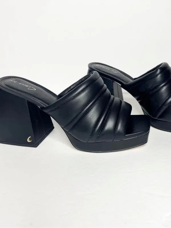 Circus NY Marlie Sandals Block Heels Chunky Y2K - Image 3