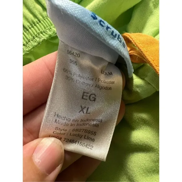 SB Scrubs Lucky Lime Green Scrub Pants Woman’s Size XL -FLAWED - Image 9