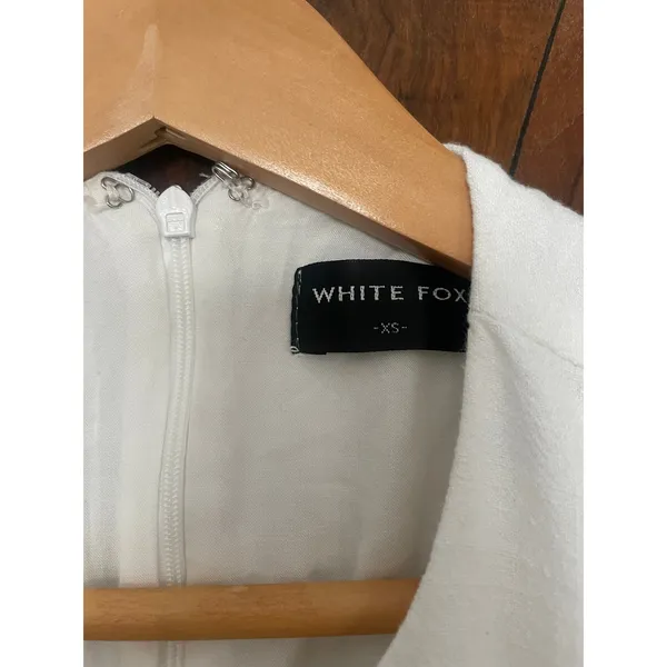 WHITE FOX In the Bag Cutout Mini Dress in White XS - Image 3