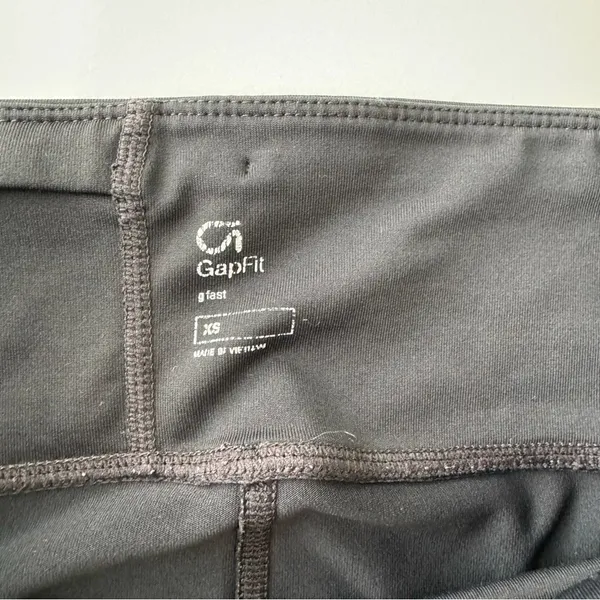 Gap gFast Black Cross Train Shine Print‎ Leggings Size XS - Image 7