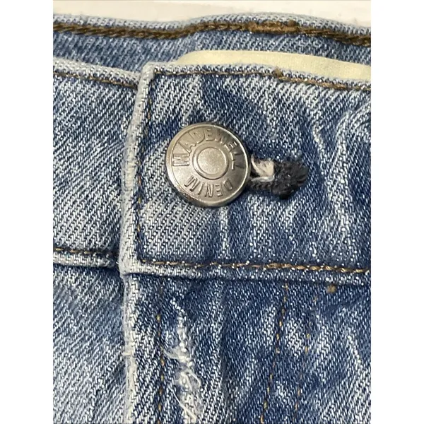 Madewell Perfect Vintage Wide Leg Crop Jeans Womens 26 (26x26) Medium Wash Denim - Image 4