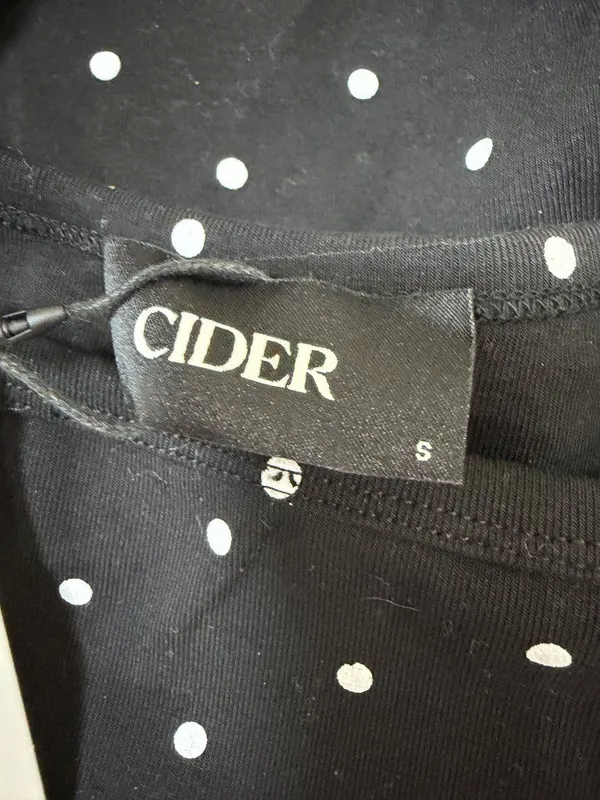 Cider Polka Dot Boat Neck Ruched Tee & Mini Skort Set NEW NWT Size small - Image 9