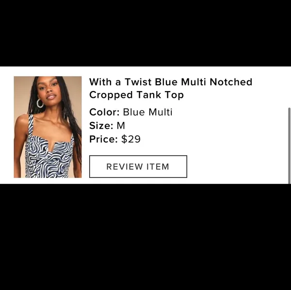 Cropped Tank Top Lulus - Image 2
