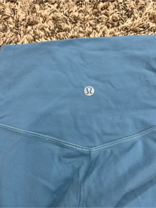 Lululemon Align High-Rise Short 6 Utility Blue Sz 2 - Image 10