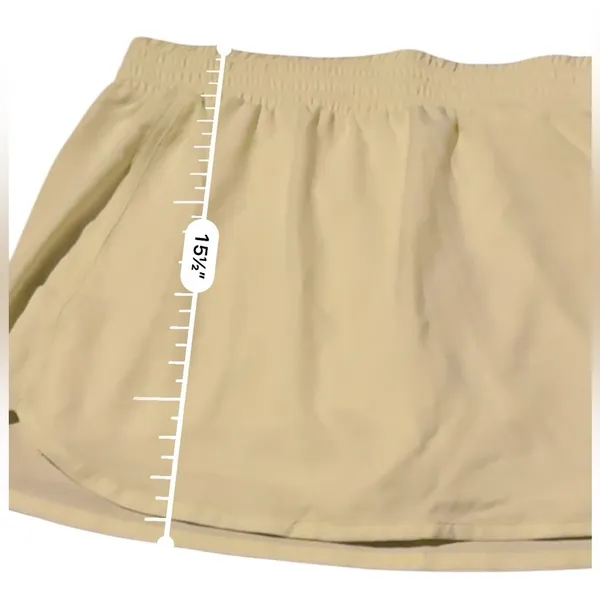 Prana Peak To Pavement Neon Yellow Skort Sz L NEW Activewear Athletic Outdoor‎ - Image 12