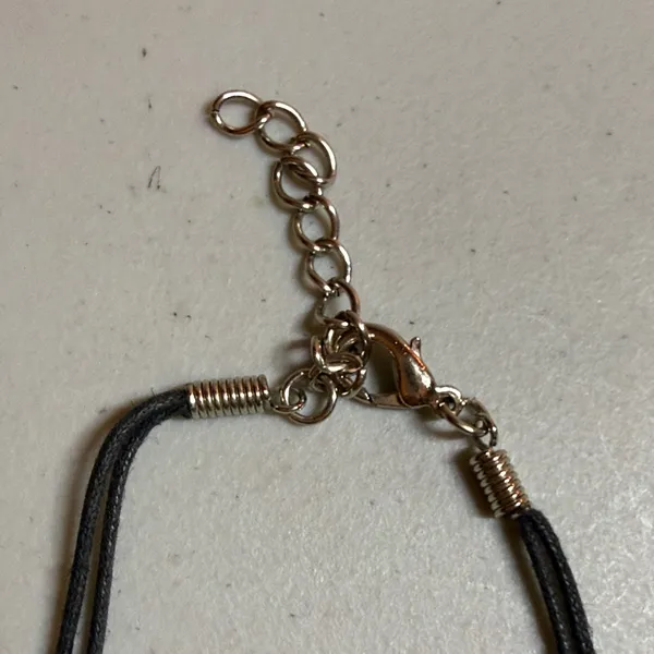 Silver Charm Necklace with arrowhead - Image 3