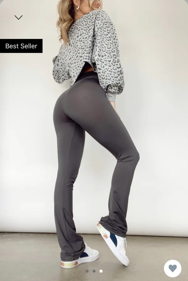 Love Tree Flare Leggings - Image 2
