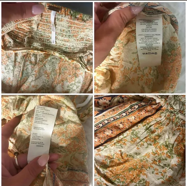 Free people summer romper sz small - Image 6