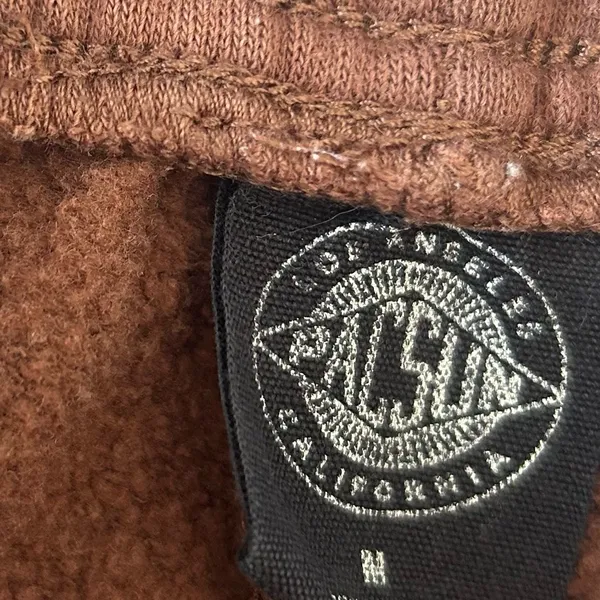 PACSUN Chocolate Brown Women's Sweat Shorts - Image 3