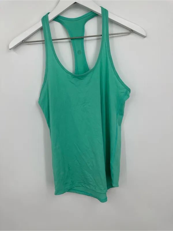 Lululemon Teal Tank Top Size Small Gym Workout - Image 3