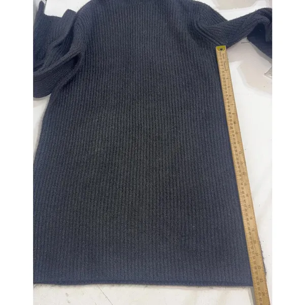 Steve Madden Black Long‎ Sleeve Minimalist Designer Sweater Dress Small NWT - Image 12