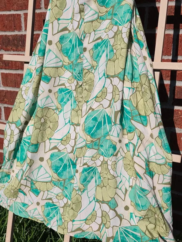 O'Neill Leona Tie-Back Sleeveless Midi Dress L - Image 8