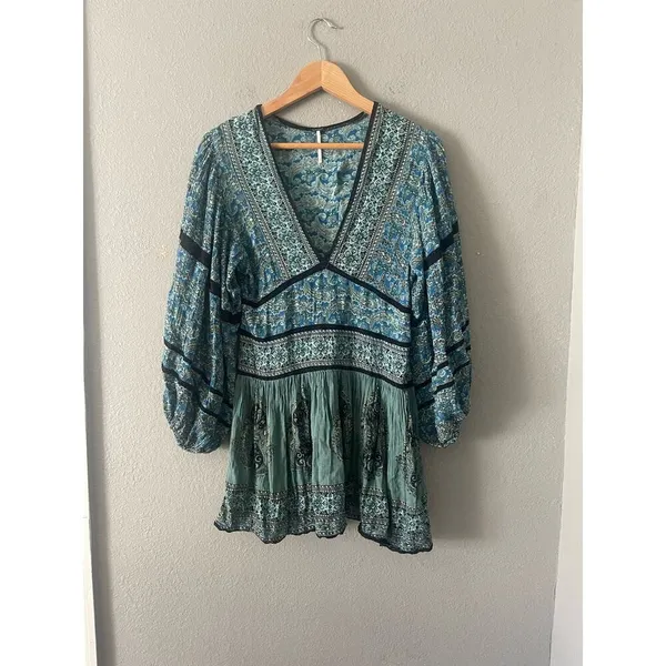 Free People Luna Scarf Print Tunic - Image 6