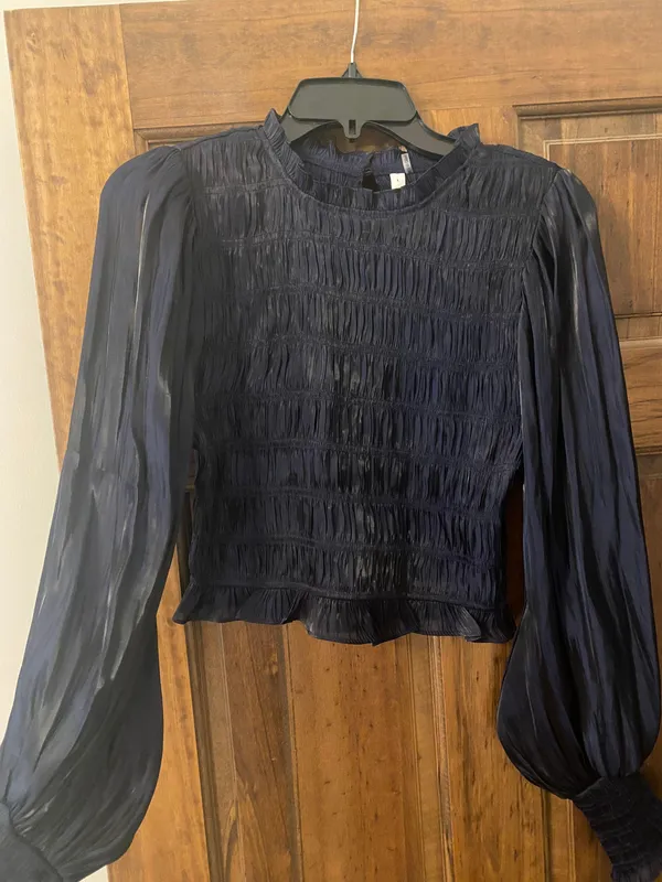 Blue Blouse Size L - Image 6