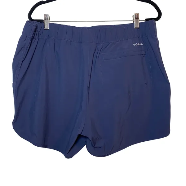 Columbia Womens Navy Blue Outdoor Hiking XL Swim Shorts Gorpcore Lightweight‎ - Image 2
