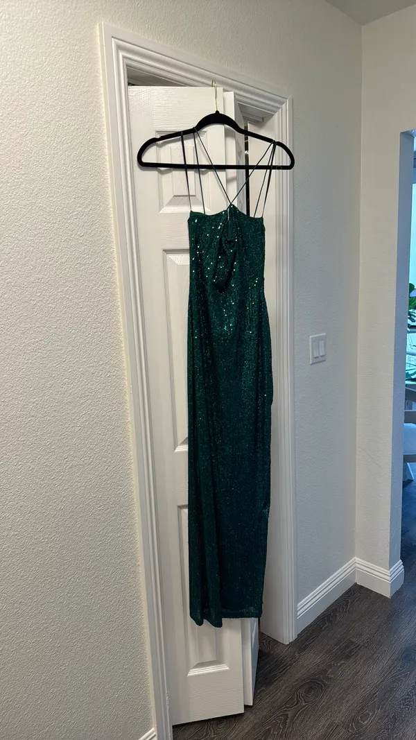 Hello Molly So Outta My Mind Maxi Sequins Dress - Image 3