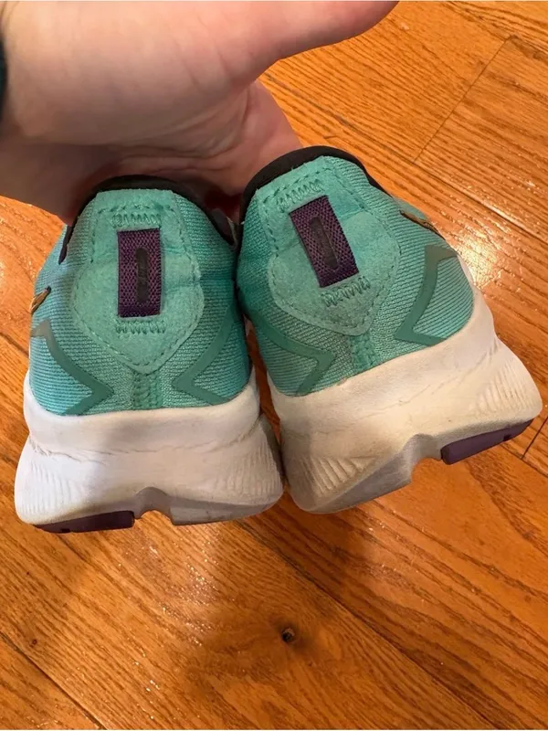 Saucony Ride Running Shoes Aqua Teal Sneakers Size 8.5 Athletic Trainer - Image 3