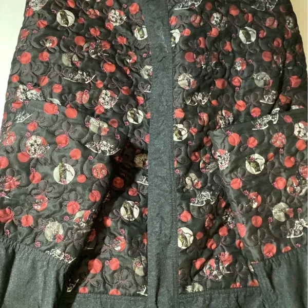 LA Blend Jacket‎ Quilted Goth Vintage Women’s Medium Black - Image 2