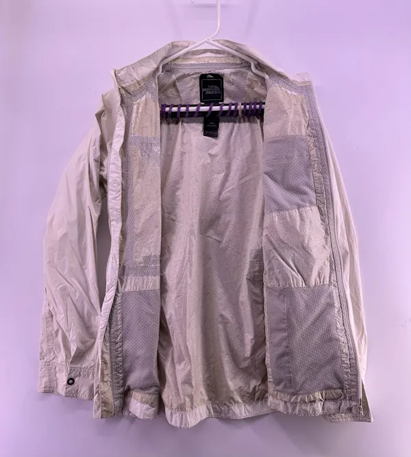 The North Face White Windbreaker Jacket Size Medium  - Image 7