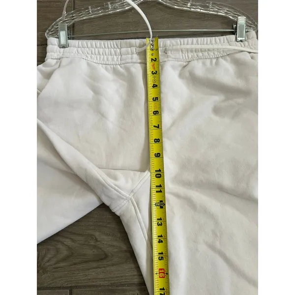Lululemon Loungeful High-Rise Wide Leg Crop White Opal size 10 - Image 7