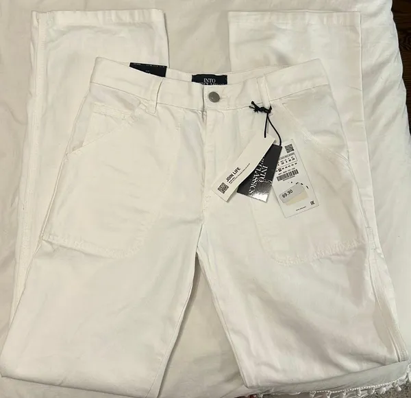 ZARA White Jeans - Image 5