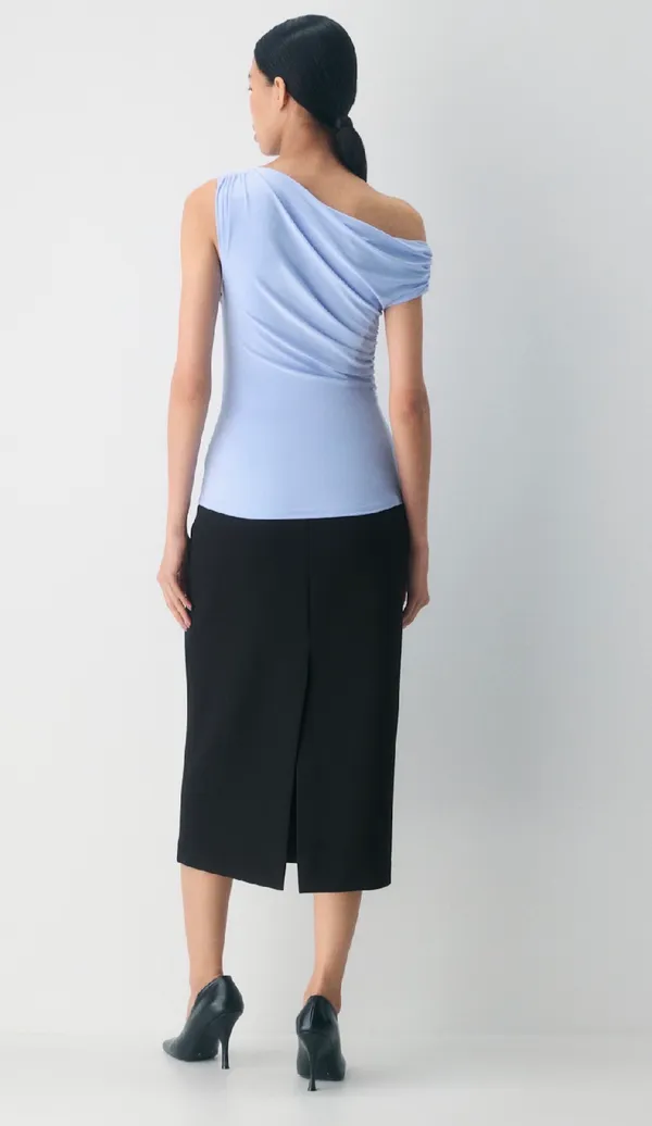 Babaton Aritzia Blue Top - Image 2