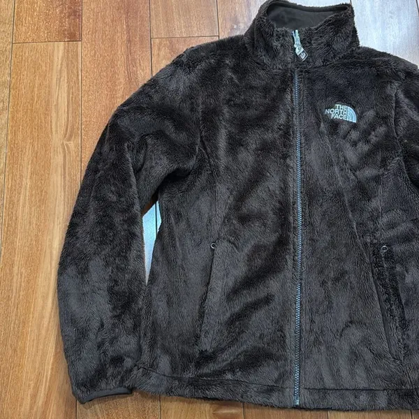 The North Face Women’s Brown Furry Osito Full Zip Jacket size M‎ - Image 4