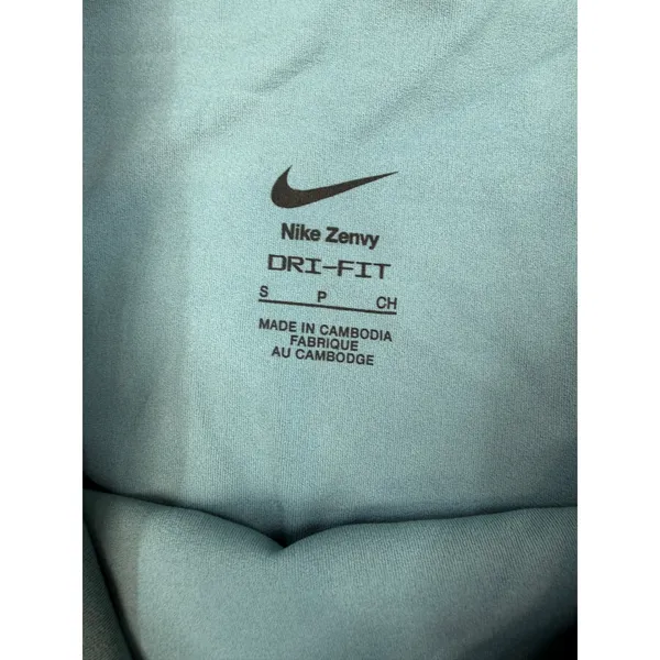 Nike Womens Zenvy Gentle-Support High-Waisted 8" Biker Shorts Teal DQ6003-006 S - Image 3