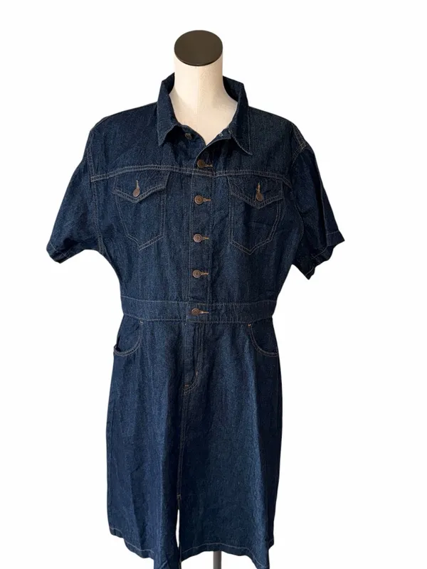 Levi's Levi Strauss Signature Vintage '95 desert rain wash shirtdress IN Desert Rain L - Image 12