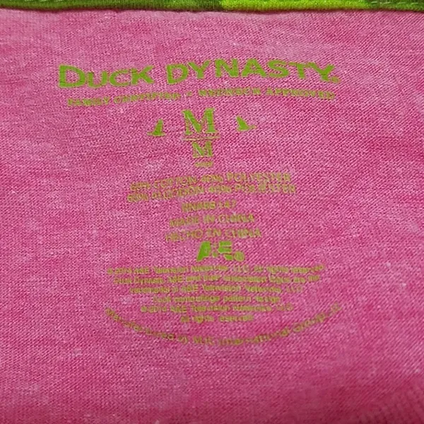 Duck Dynasty Pink Short Sleeve Tee Shirt (M) - Image 6