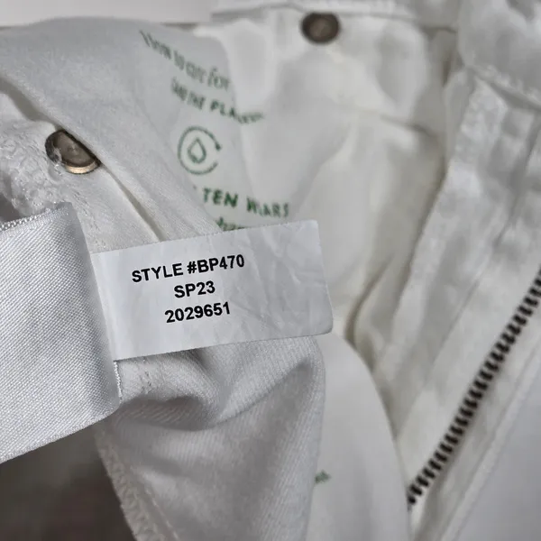J. Crew Full-length demi-boot jean in‎ white wash 29 BP470 NWT - Image 6
