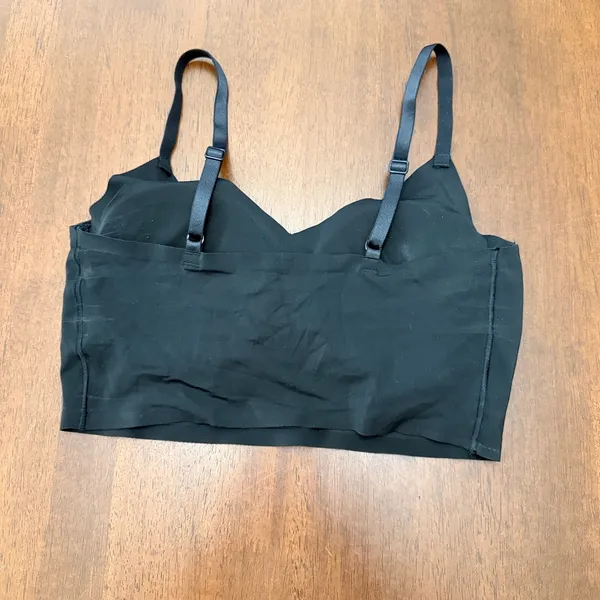 TRUE & CO Black Basic Padded Bra - Image 2