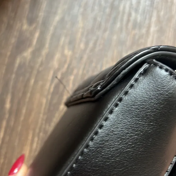 Black Quilted Mini Purse - Image 5