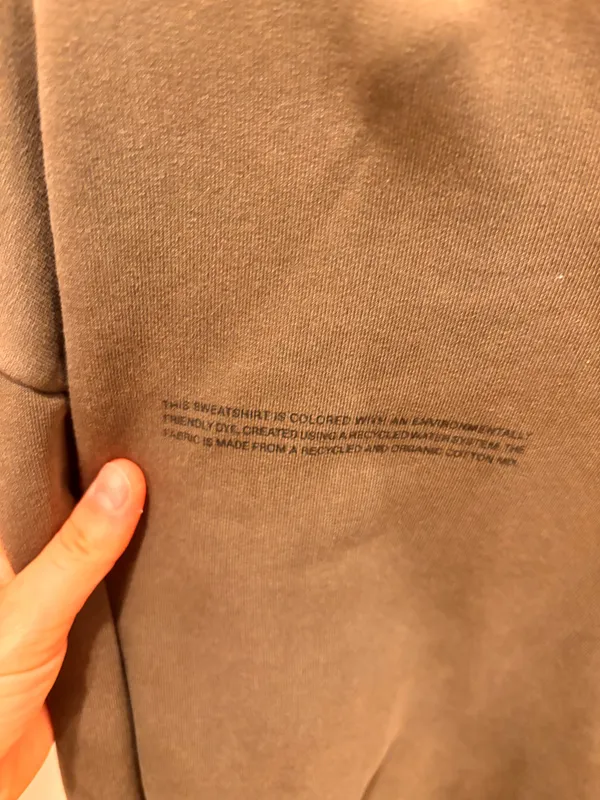 Pangaia mockneck sweater shirt - Image 3