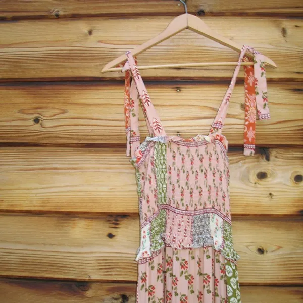 Abel the label NWT Patchwork Cottage Core Long Dress - Image 4