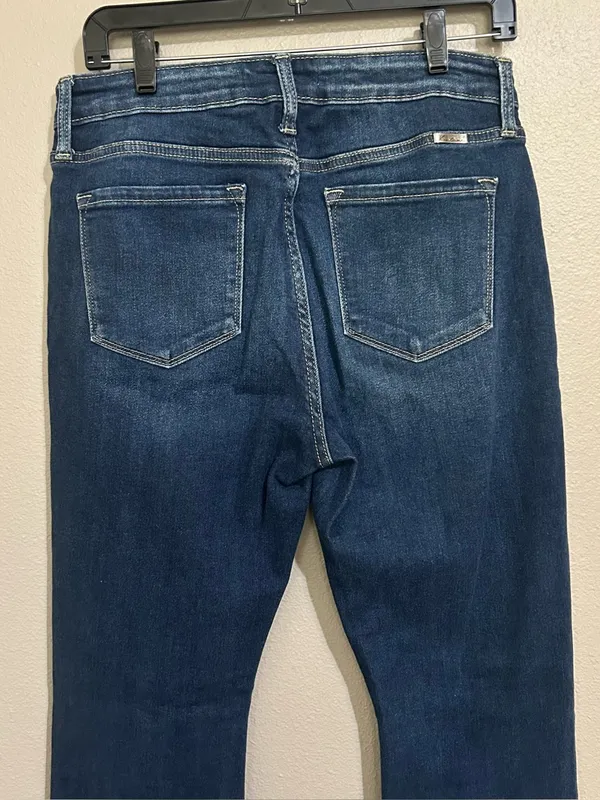 Kancan Denver High Rise Dark Wash Bootcut Denim Jeans Women’s Size 15 31 - Image 6