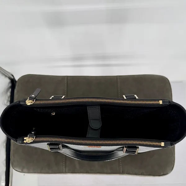 Kate Spade Cadence Black Saffiano Leather Tote Handbag WKRU4074 - Image 3